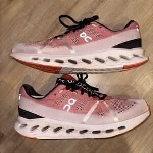 On Mens Cloudsurfer Pink Running Shoes Sneakers Size 13
